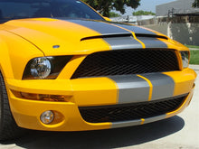 Load image into Gallery viewer, 2007-2009 Mustang GT500 Fiberglass A53KR Hood (also fits GT500 front fascia)