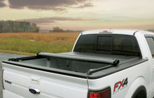 Load image into Gallery viewer, Lund 99-13 Ford F-250 Super Duty (6.8ft. Bed) Genesis Roll Up Tonneau Cover - Black