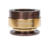 NRG Quick Release Gen 2.0 - Bronze Body / Chrome Gold Ring