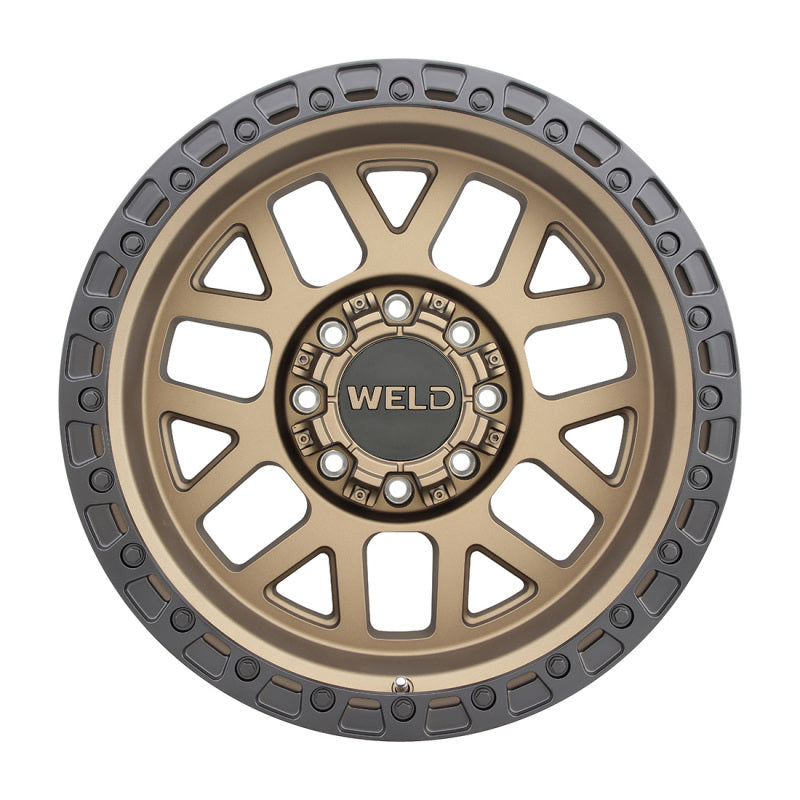 Weld Off-Road W115 20X10 Cinch 5X127 5X139.7 ET-18 BS4.75 Satin Bronze / Satin Black 87.1