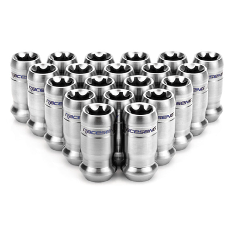 Raceseng TNR-1 Titanium Lug Nut Set - M14x1.5mm - Brushed