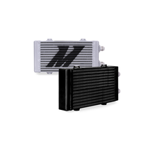 Load image into Gallery viewer, Mishimoto Universal Small Bar and Plate Dual Pass Black Oil Cooler