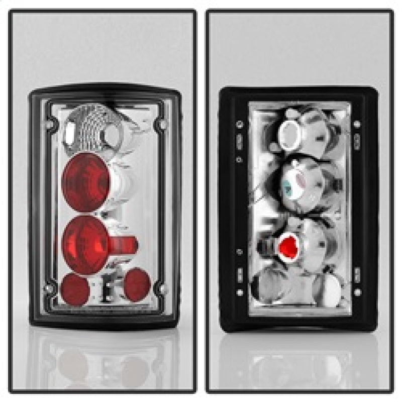 Spyder Ford Excursion 00-06/Econoline 150/250/350/450/550 95-06 Euro Tail Lights Chrm ALT-YD-FEC00-C