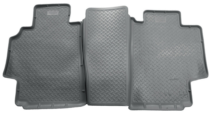 Husky Liners 98-01 Dodge Ram 1500/2500/3500 Quad Cab Classic Style 2nd Row Gray Floor Liners