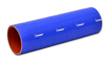 Load image into Gallery viewer, Vibrant 4 Ply Reinforced Silicone Straight Hose Coupling - 2.5in I.D. x 12in long (BLUE)
