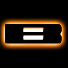 Load image into Gallery viewer, ORACLE Lighting Universal Illuminated LED Letter Badges - Matte Black Surface Finish - B