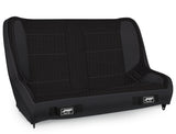 PRP Jeep CJ-7/Wrangler YJ Elite Series Rear Bench- Black