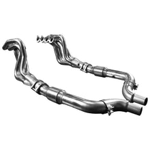 Load image into Gallery viewer, Kooks 15+ Mustang 5.0L 4V 1 7/8in x 3in SS Headers w/ Green Catted OEM Connection Pipe