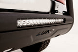 Lund 09-17 Dodge Ram 1500 (Excl. Rebel Models) Bull Bar w/Light & Wiring - Black
