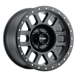 Method MR309 Grid 17x8.5 0mm Offset 6x135 94mm CB Matte Black Wheel