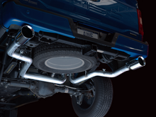 Load image into Gallery viewer, AWE 0FG 21+ Ford F150 Dual Split Rear Exhaust - 5in Chrome Silver Tips