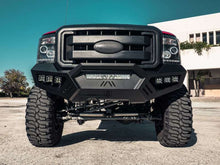 Load image into Gallery viewer, Road Armor 11-16 Ford F-250 SPARTAN Front Bumper Bolt-On Pre-Runner Guard - Tex Blk