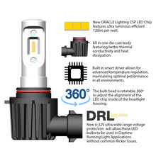 Load image into Gallery viewer, Oracle H4 - VSeries LED Headlight Bulb Conversion Kit - 6000K