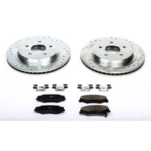 Load image into Gallery viewer, Power Stop 04-09 Cadillac XLR Rear Z23 Evolution Sport Brake Kit