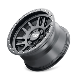 Dirty Life 9309 Canyon Pro 17x9/5x127 BP/-12mm Offset/71.5mm Hub Matte Black Wheel - Beadlock