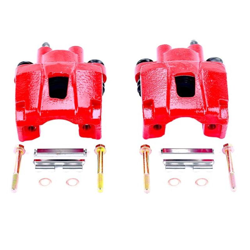 Power Stop 02-10 Ford Explorer Rear Red Calipers w/o Brackets - Pair