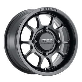 Method MR409 15x8 4+4/0mm Offset 4x156 132mm CB Matte Black Wheel