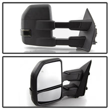 Load image into Gallery viewer, xTune 15-17 Ford F-150 Heated LED Telescoping Pwr Mirrors - Smk (Pair) (MIR-FF15015S-G4-PWH-SM-SET)