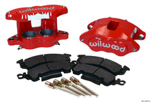 Load image into Gallery viewer, Wilwood D52 Front Caliper Kit - Red 2.00 / 2.00in Piston 1.04in Rotor
