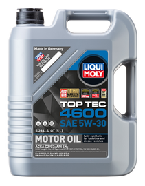LIQUI MOLY 5L Top Tec 4600 Motor Oil 5W30