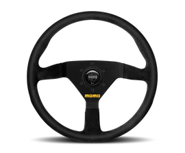 Momo MOD78 Steering Wheel 350 mm -  Black Leather/Black Spokes