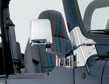 Load image into Gallery viewer, Rampage 1987-1995 Jeep Wrangler(YJ) Half Door Side Mirrors - Chrome
