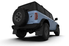 Load image into Gallery viewer, Rally Armor 21-22 Ford Bronco (Steel Bmpr + RB - NO Rptr/Sprt) Blk Mud Flap w/Cy Orange Logo