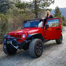 Load image into Gallery viewer, DV8 Offroad 07-18 Jeep Wrangler JK/JL FS-1 Full Length Steel Front Bumper