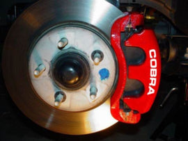 Brake Caliper Decals - Cobra Text for 79-13 Mustangs