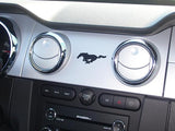 Vinyl Running Pony Mid-Vent Decal Set