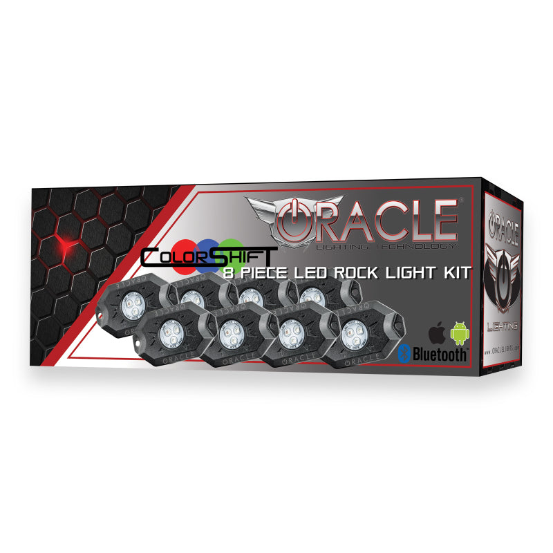 Oracle Bluetooth Underbody Rock Light Kit - 8 PCS - ColorSHIFT
