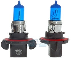 Nokya Arctic White Stage 1 H13 Headlight Bulbs for 05-13 Mustang