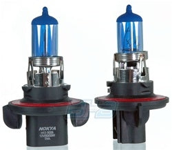 Nokya Cosmic White H13 Headlight Bulbs for 05-13 Mustang