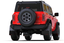 Load image into Gallery viewer, Rally Armor 21-22 Ford Bronco (Plstc Bmpr + RR - NO Rptr/Sprt) Blk Mud Flap w/Area Blue Logo