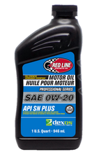 Load image into Gallery viewer, Red Line Pro-Series 0W20 DEX1G2 SN+ Motor Oil - Quart