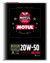 Load image into Gallery viewer, Motul 20W50 Classic Performance Oil - 10x2L