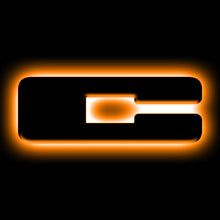 Load image into Gallery viewer, ORACLE Lighting Universal Illuminated LED Letter Badges - Matte Black Surface Finish - C