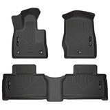 Husky Liners 2020 Ford Explorer Weatherbeater Black Front & 2nd Seat Floor Liners