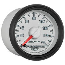 Load image into Gallery viewer, Autometer Factory Match 52.4mm Full Sweep Electronic 0-1600 Deg F EGT/Pyrometer Gauge