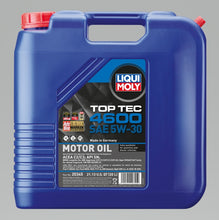 Load image into Gallery viewer, LIQUI MOLY 20L Top Tec 4600 Motor Oil 5W30