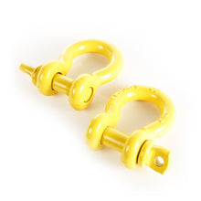 Load image into Gallery viewer, Rugged Ridge Yellow 3/4in D-Rings