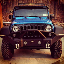 Load image into Gallery viewer, DV8 Offroad 07-18 Jeep Wrangler JK/JL FS-1 Full Length Steel Front Bumper
