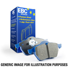 Load image into Gallery viewer, EBC 08-10 Chevrolet Cobalt 2.0L Turbo (Ss) Bluestuff Rear Brake Pads