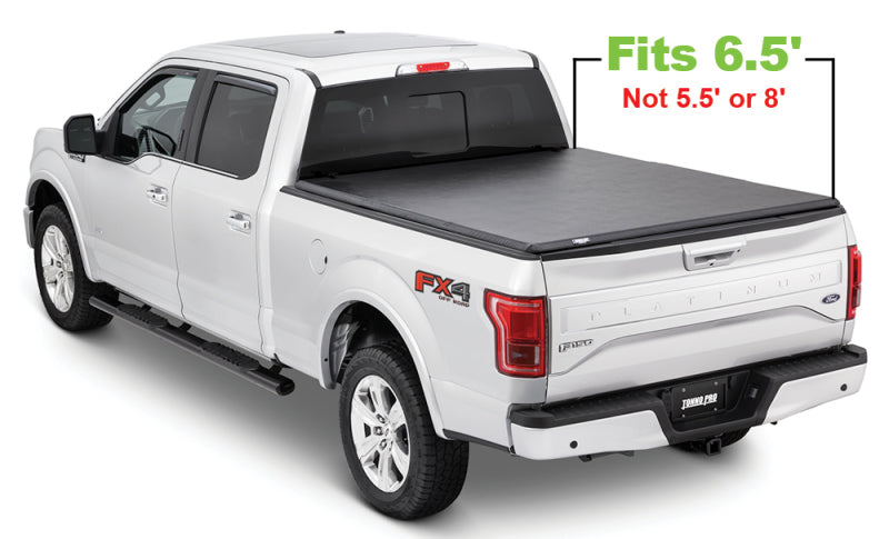 Tonno Pro 15-19 Ford F-150 6.5ft Styleside Hard Fold Tonneau Cover