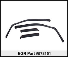 Load image into Gallery viewer, EGR 00+ Ford Excursion In-Channel Window Visors - Set of 4 (573151)