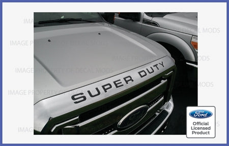 Super Duty Vinyl Grille Decal for 08-12 F250-F450