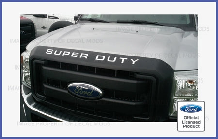 Super Duty Vinyl Grille Decal for 08-12 F250-F450