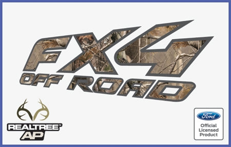 FX4 Off Road Real Tree Camo Decal (sold in pairs)