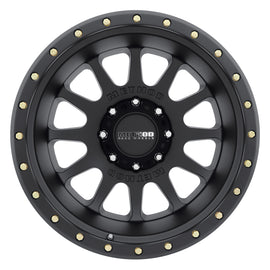 Method MR605 NV 20x10 -24mm Offset 8x180 124.1mm CB Matte Black Wheel