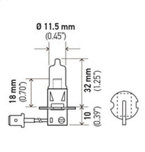 Load image into Gallery viewer, Hella Optilux H3 12V / 100W Xenon White XB Light Bulb